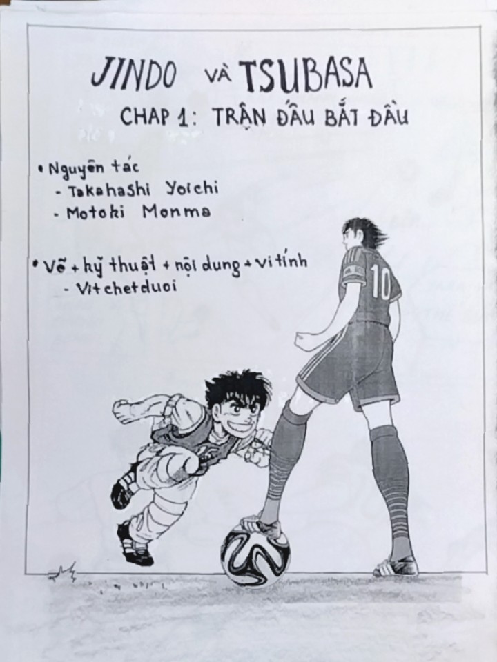 Truyện tranh Jindo Vs Tsubasa