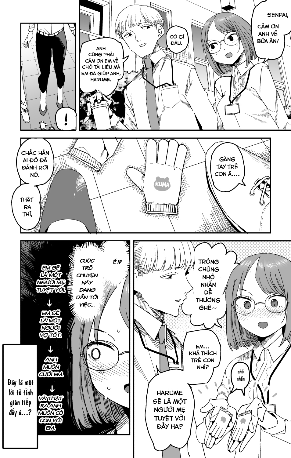 Truyện tranh [Oneshot] Harume-Chan Và Senpai